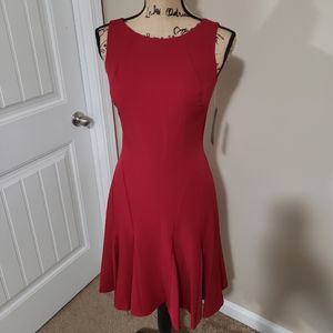 ❤ Ralph Lauren Red Dress Midi